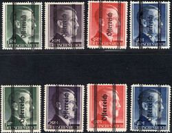 1945 Grazer Aufdruck in beiden Typen, postfr. Luxus, alle Werte gepr. ...