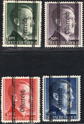 1945 Grazer Aufdruck in Type II, postfr. Luxus, alle Werte gepr. ...