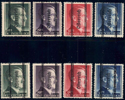 1945 Grazer Aufdruck in beiden Typen, postfr. Luxus, alle Werte ...