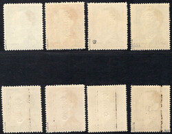 1945 Grazer Aufdruck in beiden Typen, postfr. Luxus, 7 Werte tiefst ...