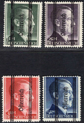 1945 Grazer Aufdruck in Type II, postfr. Luxus, alle gepr. u. m. ...