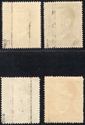 1945 Grazer Aufdruck in Type II, postfr. Luxus, alle gepr. u. m. ...