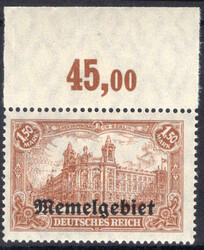 345: Memel - Sheet margins / corners