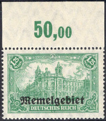 345: Memel - Sheet margins / corners