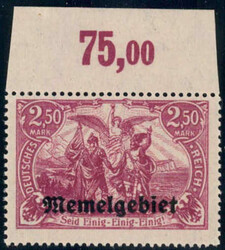 345: Memel - Sheet margins / corners