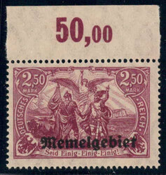 345: Memel - Sheet margins / corners