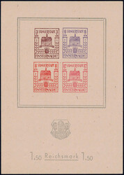 1946 Wiederaufbau-Bl., postfr. Luxus  Automatically generated ...