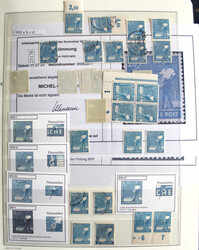 1946-1948 großartige Spezial-Slg. in 2 Bänden hochspezialisiert ...