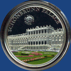 5 Dollar World of Wonder "Schönbrunn Palast", 2011 Sterlingsilber, ...