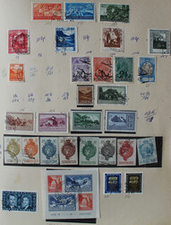 1912-1985 schöne "KaBe"-Slg. auf Blättern mit über 800!! Werten ab ...