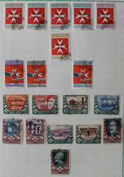 1885-1985 schöne "KaBe"-Slg. auf Blättern mit über 600!! Werten ab ...