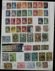 1855-1985 schöne "KaBe"-Slg. auf Blättern mit über 1400!! Werten ...