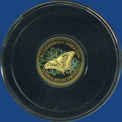 1500 Francs CFA Schwalbenschwanz, 2022 - 1/100 oz in ...