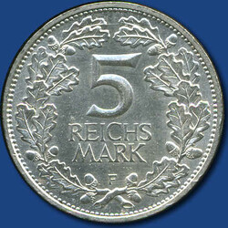 5 RM Rheinlandfeier, 1925 FAutomatically generated translation:5 RM ...