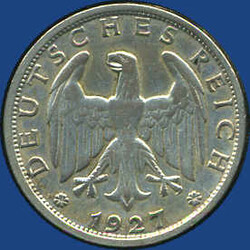 1 RM Adler, 1927 JAutomatically generated translation:1 RM eagle, ...