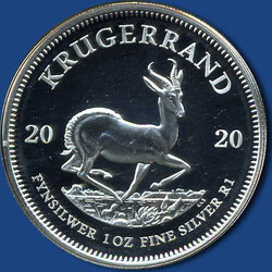 1 Krügerrand 2020, Spiegelglanz in Orig'Etui