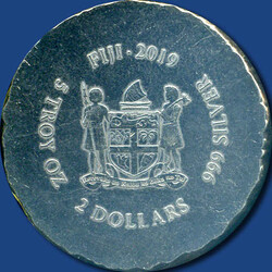 2 Dollar Terracotta Armee, 2019 Antik finish 5 oz Silber o. ...