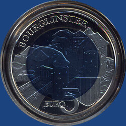 5 € Chateau Burglinster, 2019 - Niob-Münze in Kapsel