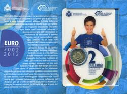 2 €uro 10 Jahre Eurobargeld, 2012 in Orig'KlappkarteAutomatically ...