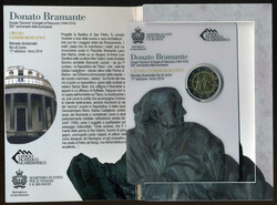 2 €uro Donato Bramante, 2014 in Orig'KlappkarteAutomatically ...