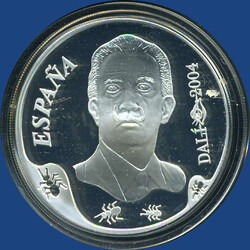 2004 SALVADOR DALI 3er-Serie à 10 Euro: Leda Atomica / Der Große ...