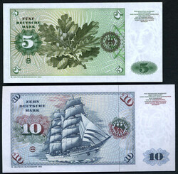 5 & 10 DM Dürer je v. 1980Automatically generated translation:5 & 10 ...