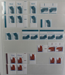 1953-1990 BOGENECKEN toller Sammlungsbestand mit über 800 Bogenecken ...