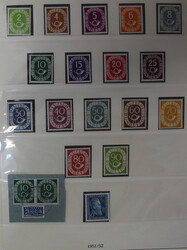 BUND-TRILOGIE 1949-1970 tolle Nachlass-Kiste mit kpl. postfr. ...