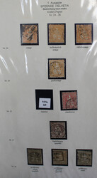 1862-1905 hochspezialisierte Slg. Sitz. u. Steh. Helvetia, sowie ...