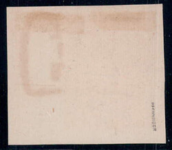 3 Kr grün m. Nagelkopfprägung a. Pracht-Bfstck. (re.u.Ecke vorne ...