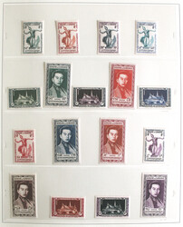 1951-1998 postfr. Luxus-Slg. mit vielen guten Ausgaben ab Mi. 1/17 ...