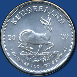 1 Krügerrand 2020 / 1 oz SilberAutomatically generated translation:1 ...