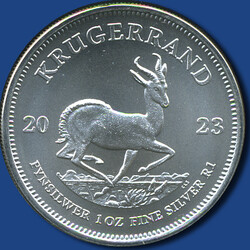 1 Krügerrand 2023 / 1 oz Silber  Automatically generated translation ...