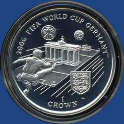 1 Crown FIFA-WM 2006 gekapselt  Automatically generated translation: ...