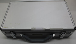 LEUCHTTURM Münzkoffer CARGO L 6 mit 5 roten Tableaus, quadratische ...