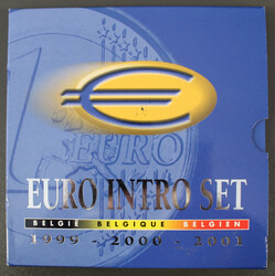 1999-2001: EURO-INTRO-SET 3x KMS 1 Ct. - 2 Euro, Orig'Blister, ...