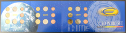 1999-2001: EURO-INTRO-SET 3x KMS 1 Ct. - 2 Euro, Orig'Blister, ...