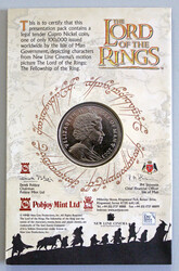1 Crown Herr Der Ringe, 2003 im Orig'Blister  Automatically generated ...
