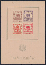 1946 Wiederaufbau-Bl., postfr. Luxus  Automatically generated ...