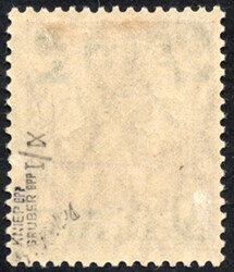 2 M a. 35 Pf Germania m. Aufdruckfehler "N re. gebrochen, ZIG nach ...