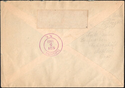 1951 Volkshilfe Gemälde (II) kpl. a. LuPo-Satz-R-Bf. v. Saarbrücken ...