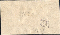 5 M grünschwarz/dkl´karmin als Vorläufer a. Luxus-Bfstck., tiefst ...