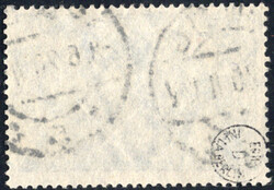 2 M dkl´kobaltblau als Vorläufer, rundgestpl. Luxus, gepr. Infla u. ...