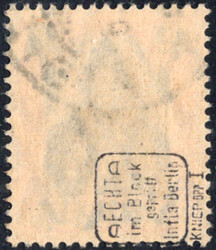 5 a. 30 Pf Freimarke m. seltenem Aufdruckfehler "5 senkr. gespalten", ...