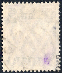 2 M a. 35 Pf Germania Spitzen n. unten, zentr. rundgestpl. Luxus, ...