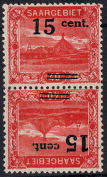 15 C Landschaftsbilder (II) im Kehrdruckpaar, ungebr. Pracht  ...