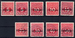 4800: Österreich Feldpost Italien - Portomarken