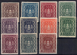 1922 Freimarken, meist postfr. Pracht  Automatically generated ...