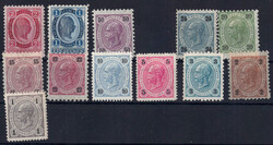 1890 Kaiser, bis auf 30 Kr kpl., ungebr. Pracht  Automatically ...