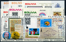 1905: Bolivia - Bulk lot